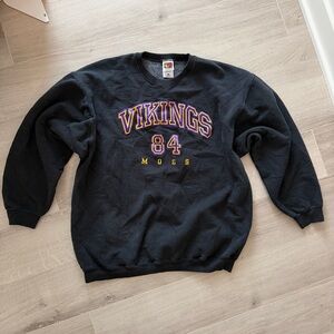 Vintage Vikings 84 Randy Moss Crewneck Sweatshirt